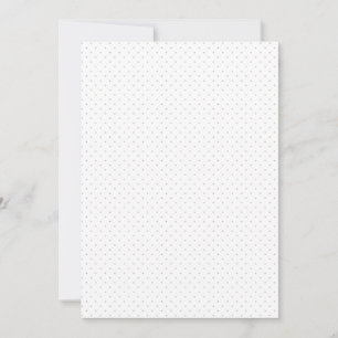 Dot, White Smoke Invitation