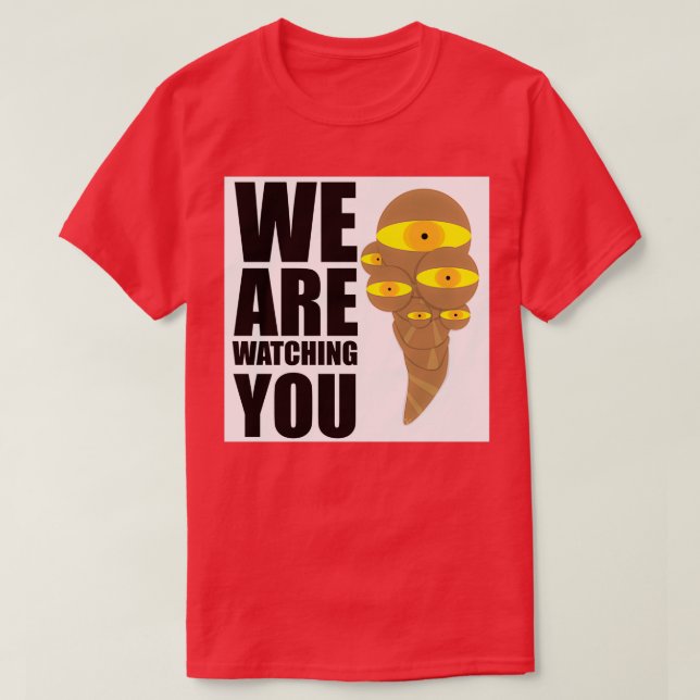 Dota2 wards We are watching you T-Shirt (Design Front)