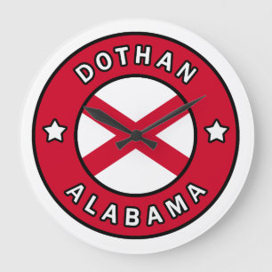 Dothan Alabama Large Clock
