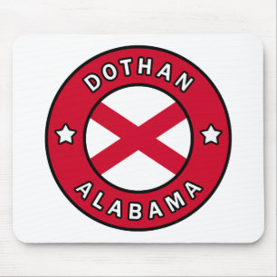 Dothan Alabama Mouse Mat