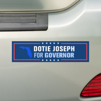 Dotie Joseph for Florida Governor Bumper Sticker