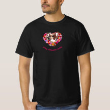 doting chihuahua daddy roses heart
