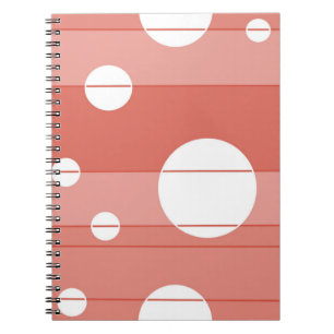Dots and Stripes in BarnRed Notebook