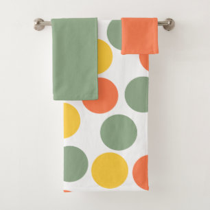 Dots  bath towel set
