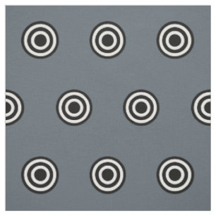 Dots black & white target + your backgr. & idea fabric