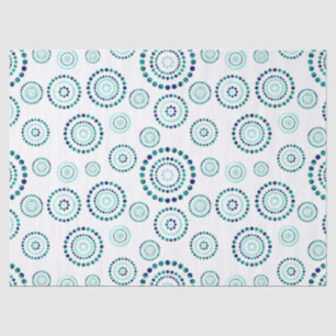 Dots Circle Power Flowers + your backgr. & ideas Tissue Paper
