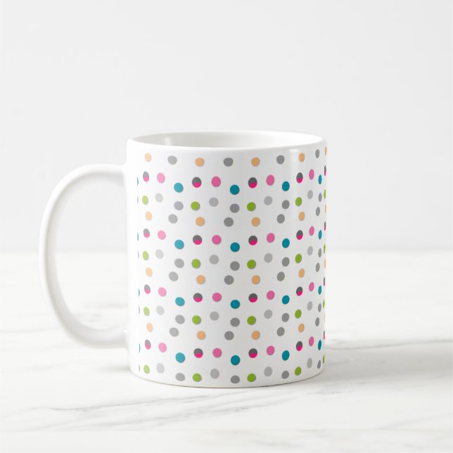 Dots Coffee Mug (Left)