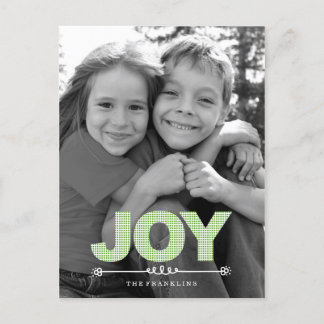 DOTS Holiday Photo Cards Postcard