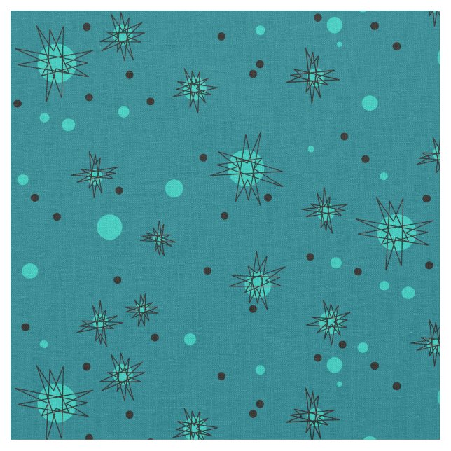 Dots n' Stars Fabric (Close Up)