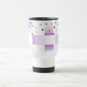 Dots `n Weave Travel Mug