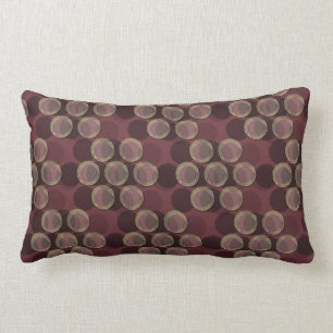 Dots No Com - Merlot (21"x13" Pillow) Lumbar Cushion