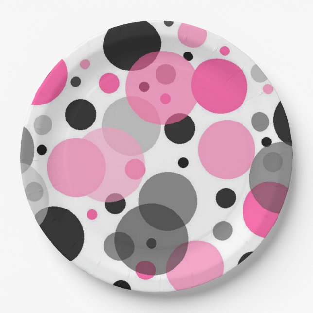 Dots Paper Plate (Front)