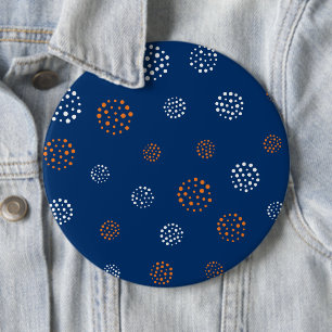 Dots Pattern 13 6 Cm Round Badge