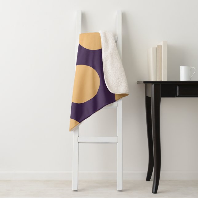 Dots Pattern 15 Sherpa Blanket (In Situ)