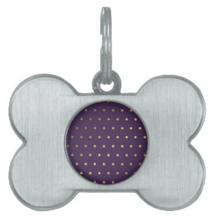 Dots Pattern 18 Pet ID Tag