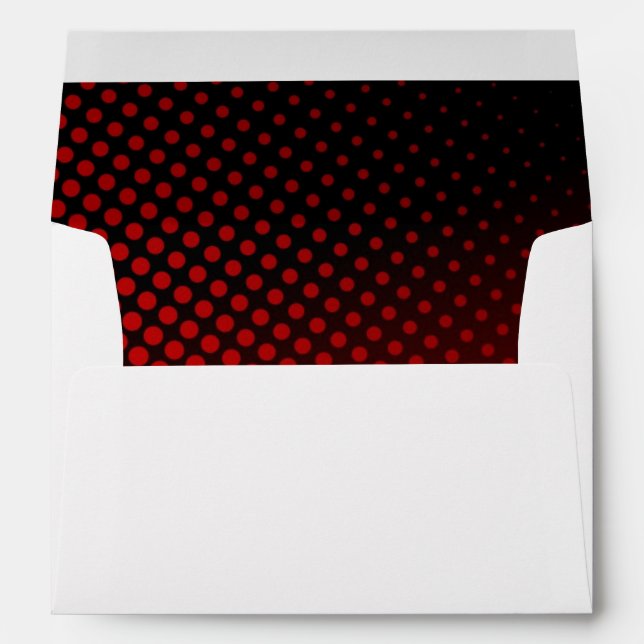 Dots Pattern Envelope (Back (Bottom))