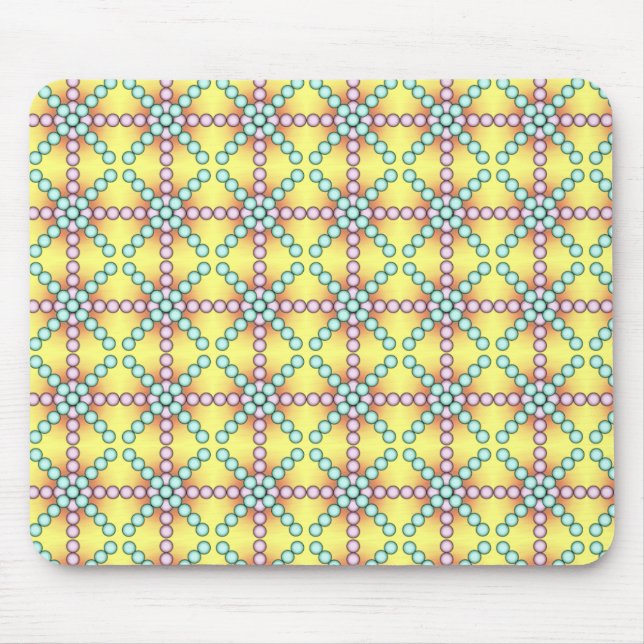 Dots Pattern Mouse Mat (Front)