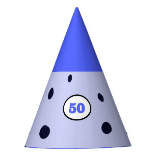 Dots pattern party hat