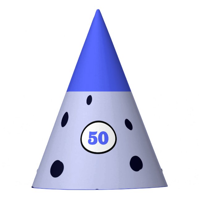 Dots pattern party hat (Front)