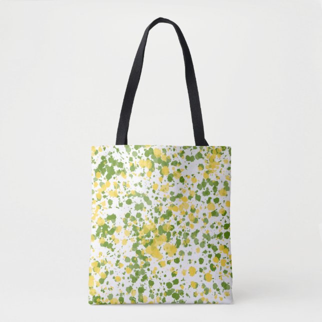 Dots pattern tote bag (Front)