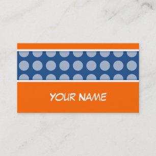 Dots seamless pattern white transp. + your backgr. business card