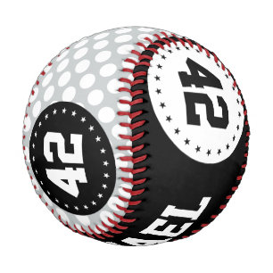 Dots seamless pattern white + your backgr. baseball