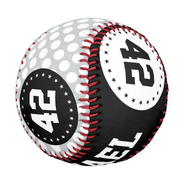Dots seamless pattern white + your backgr. baseball (Angled)