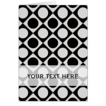 Dots & Squares / black white + your ideas