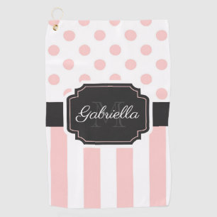 Dots & Stripes Golf Towel