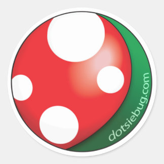 Dotsie Bug Logo Stickers