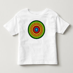 Dotted Abstract Mandala Art Design-65904 Toddler T-Shirt