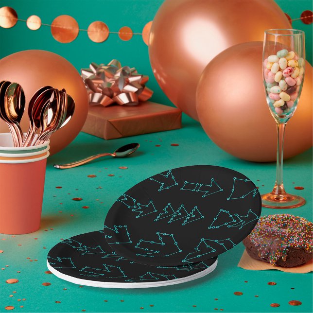 Dotted Arrows Paper Plates (Creator Uploaded)
