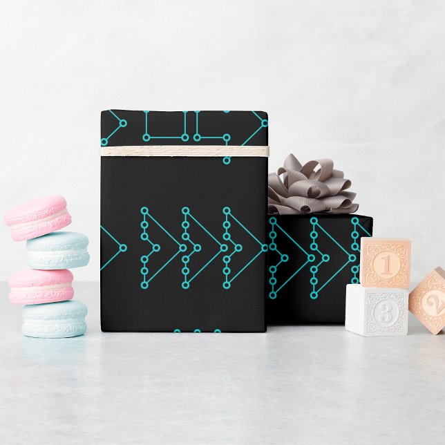 Dotted Arrows Wrapping Paper (Creator Uploaded)