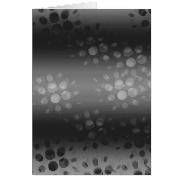Dotted Bursts Pattern - Black, Grey, White (Front)
