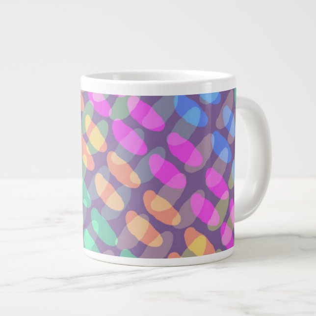 Dotted Check 2011 Large Coffee Mug (Front Right)