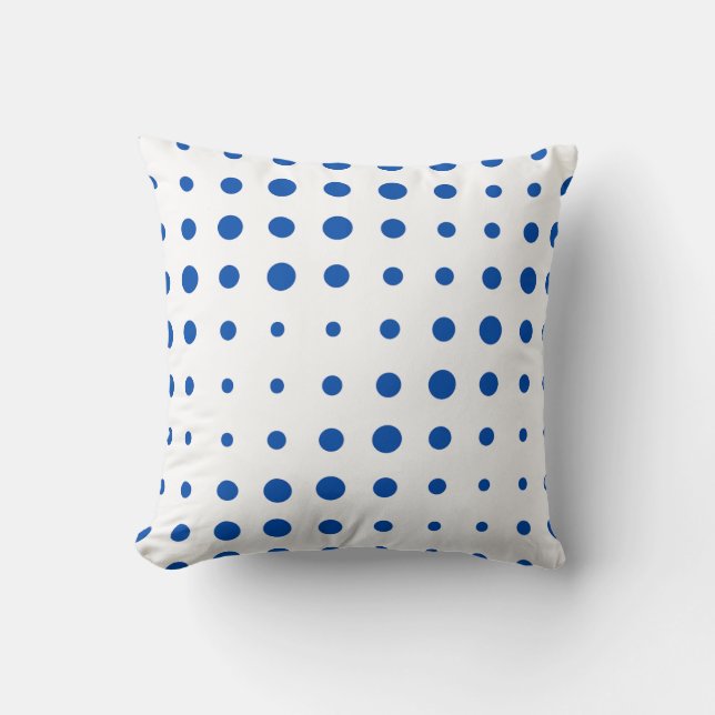 Dotted design pillow  (Front)