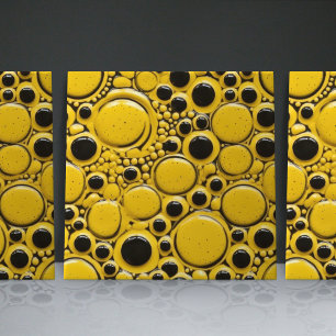 Dotted Faux Relief Glazed Contemporary Home Decor Tile