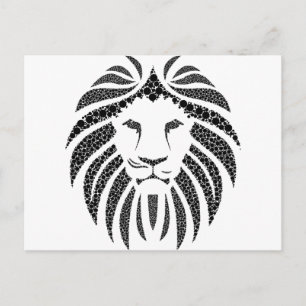 Dotted LIon Postcard