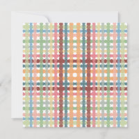 Dotted Pastel Plaid Pattern 