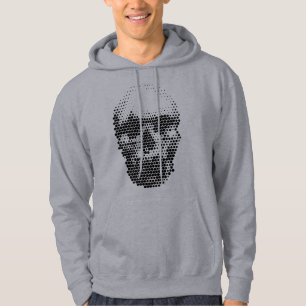 Dotted Skull Hoodie