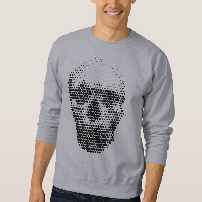 Dotted Skull Sweatshirt (Front)