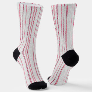 Dotted striped pattern. socks