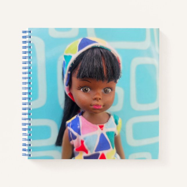 Dottie Colourful Geometry Notebook (Front)