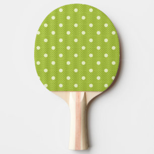 Dotty Delight Green Ping Pong Paddle