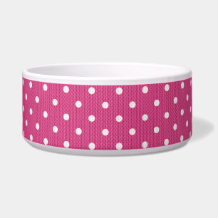Dotty Delight Red Pet Bowl