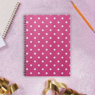 Dotty Delight Red photo Notebook