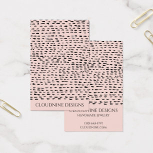 Dotty Earring Necklace Jewellery Display Card