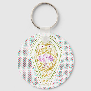 Dotty Egyptian Cobra Keychain