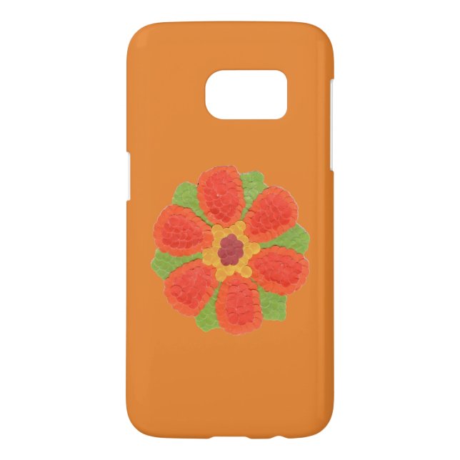 Dotty Flower  Samsung Galaxy S7 Case (Back)