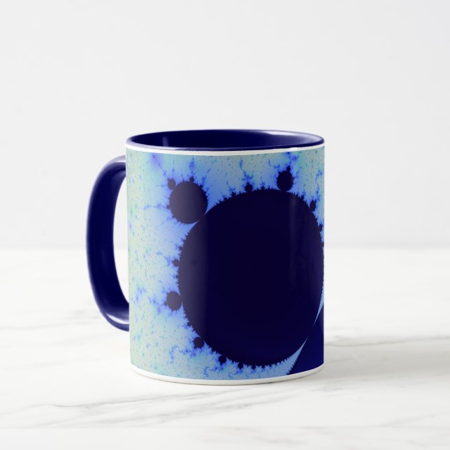 Dotty Mandelbrot Mug (Front Left)